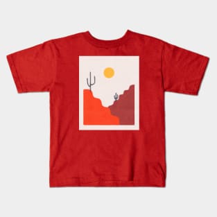 Arizona Sunset Kids T-Shirt
